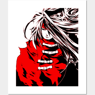 Vincent Valentine Final Fantasy Posters and Art